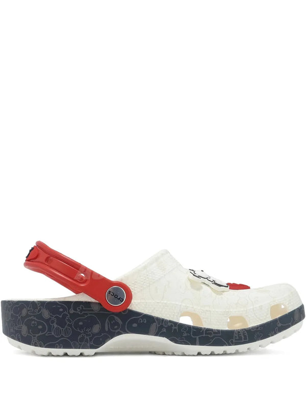 Crocs Classic Snoopy Blanco