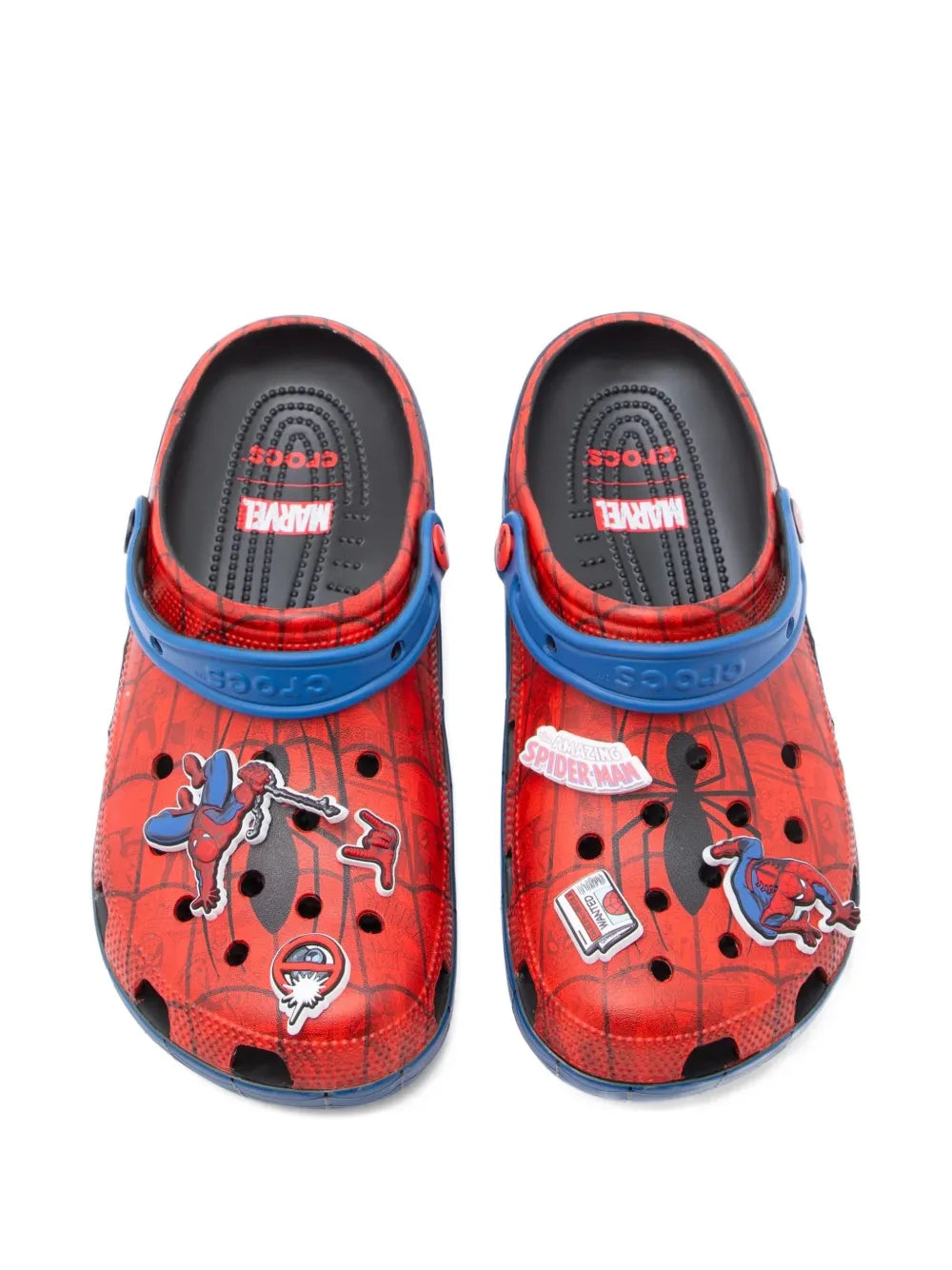 Crocs Classic Spider-Man par con Jibbitz