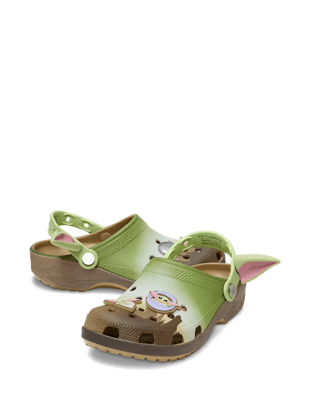 Crocs Classic Grogu verde